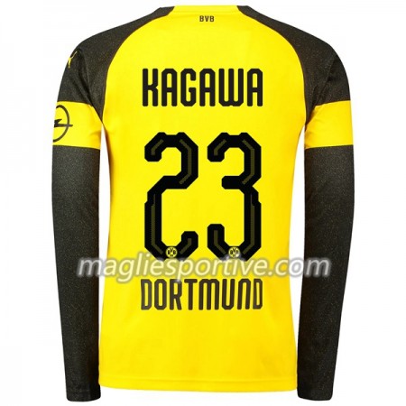 Completo Calcio Borussia Dortmund Kagawa 23 Divisa Prima 2018/2019 ML